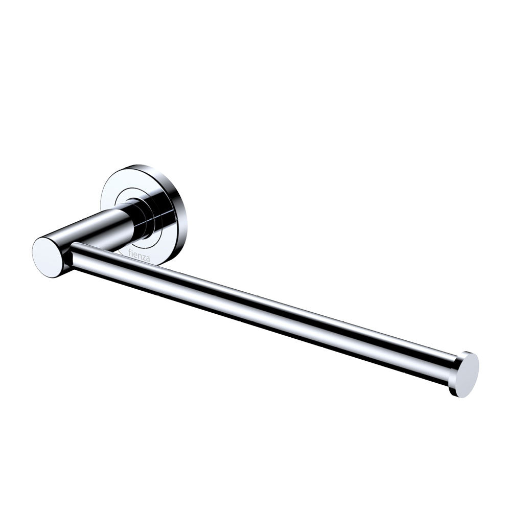 Kaya Hand Towel Rail / Toilet Roll Holder, Chrome
