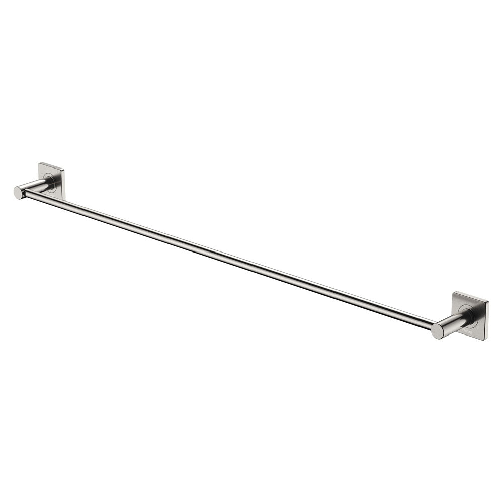 Sansa Single Towel Rail, 900mm, Brushed Nickel