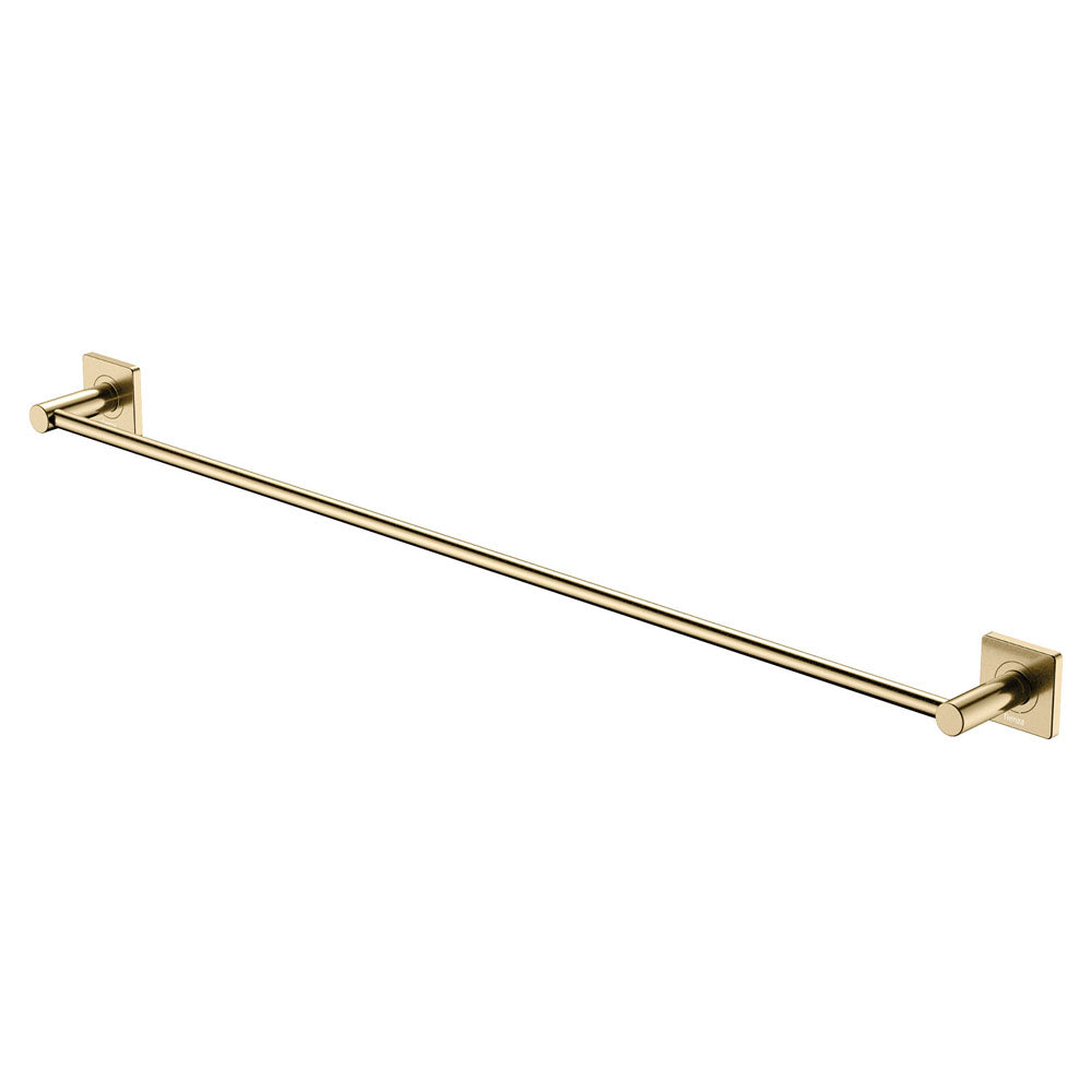 Sansa Single Towel Rail, 900mm, Urban Brass