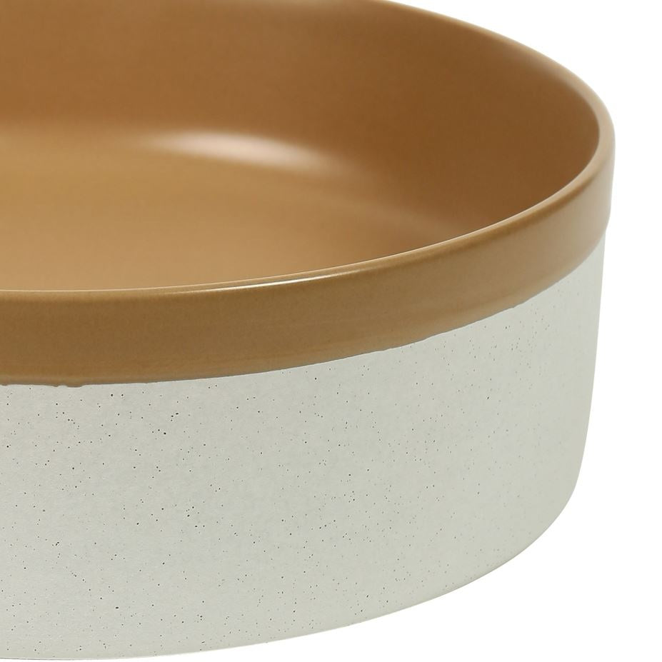 CP-37 Light Brown at Blue Bathware
