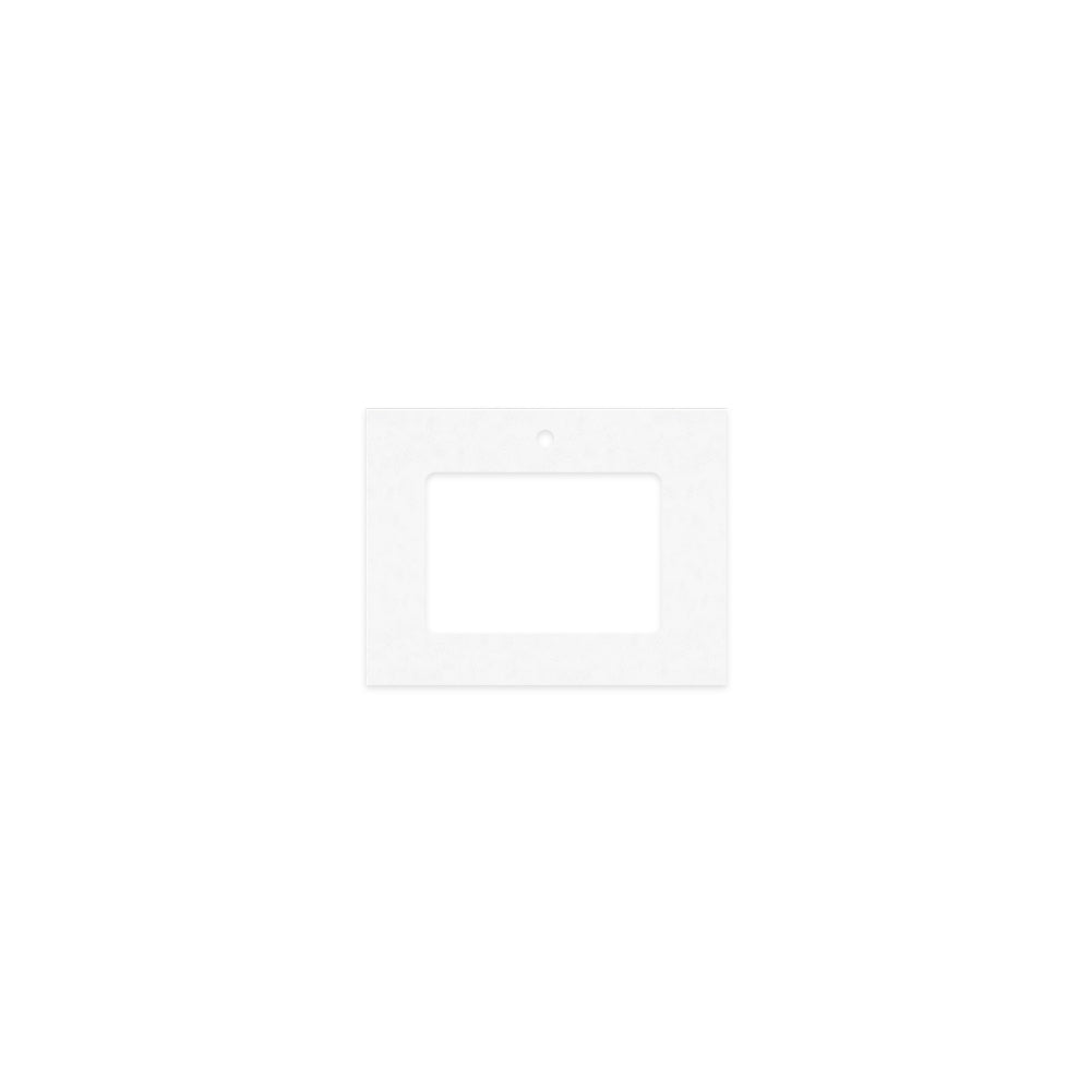 Fienza - Silica Free Stone Top, Rectangular Full Depth - Single Undermount