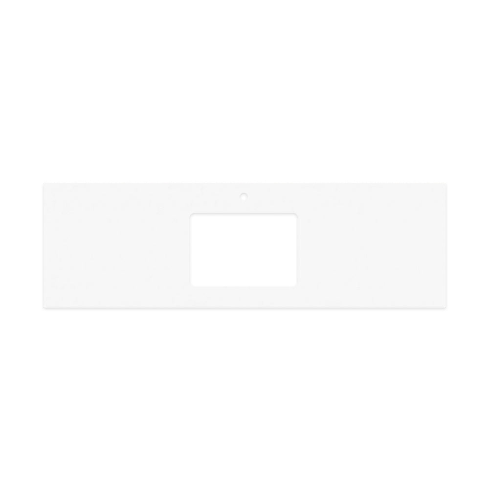 Fienza - Silica Free Stone Top, Rectangular Full Depth - Single Undermount