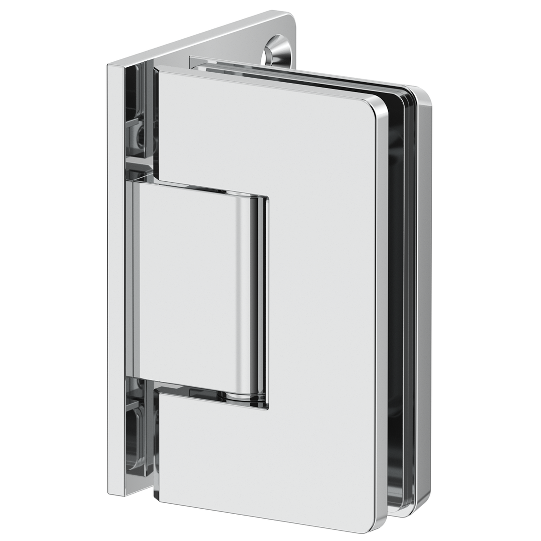 Bella Vista Shower Screen Hinge – Glass to Wall | Solid Brass