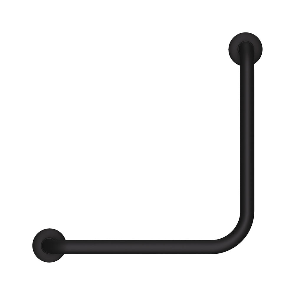 90° Ambulant Care Grab Rail, Matte Black