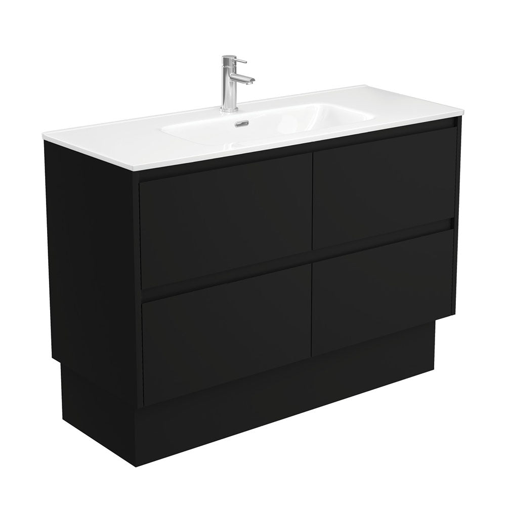 Joli Amato 1200 Satin Black Vanity On Kick
