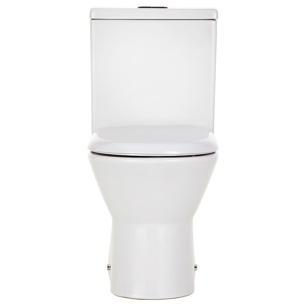 Escola Back-to-Wall Toilet Suite, Gloss White