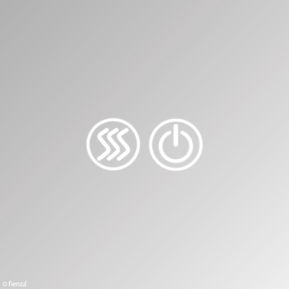 LED Mirror Cabinet with Display Shelf