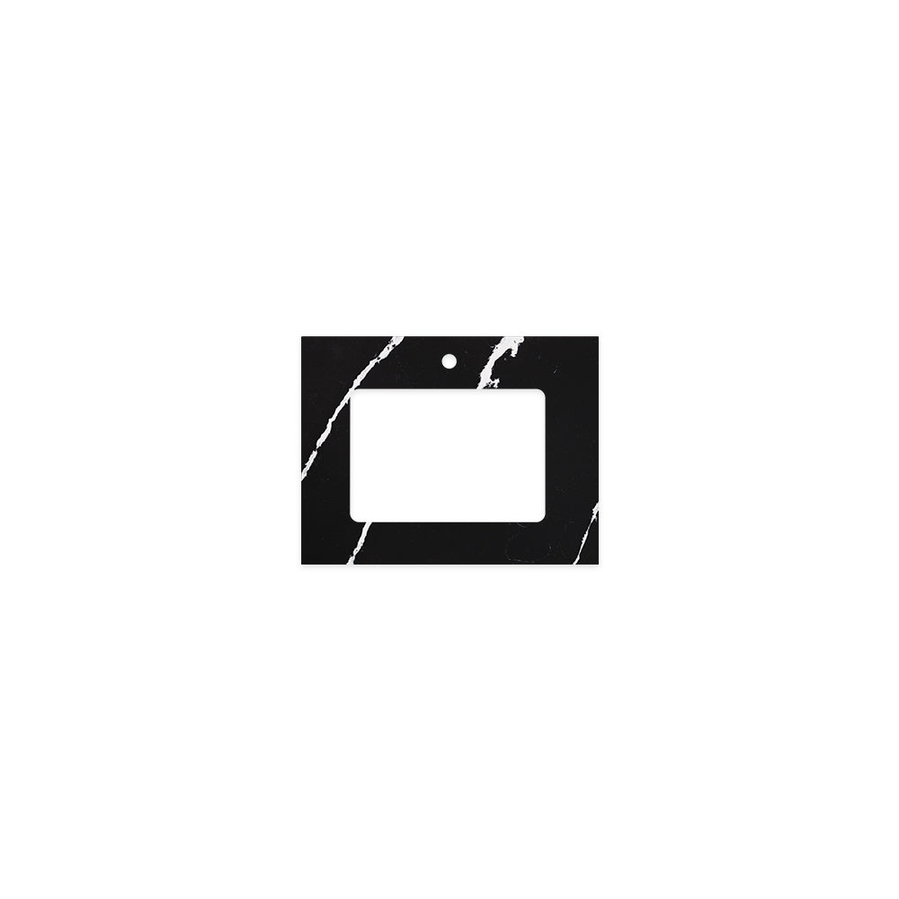 Fienza - Silica Free Stone Top, Rectangular Full Depth - Single Undermount