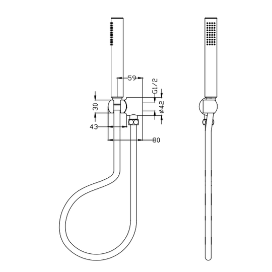 Mica Hand Shower
