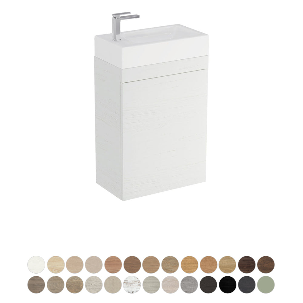 Riley Slim Ensuite 450 Wall Hung Vanity