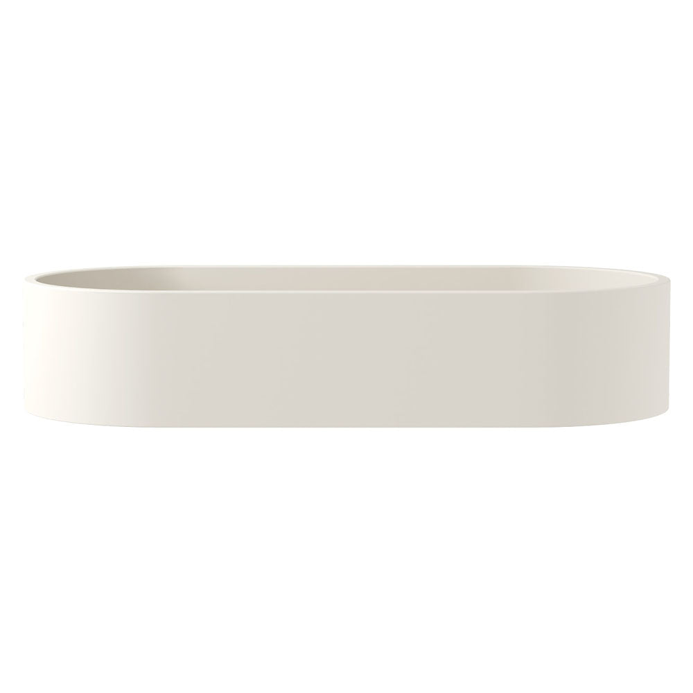 Fienza Jada Pill Concrete Above Counter Basin, Warm White