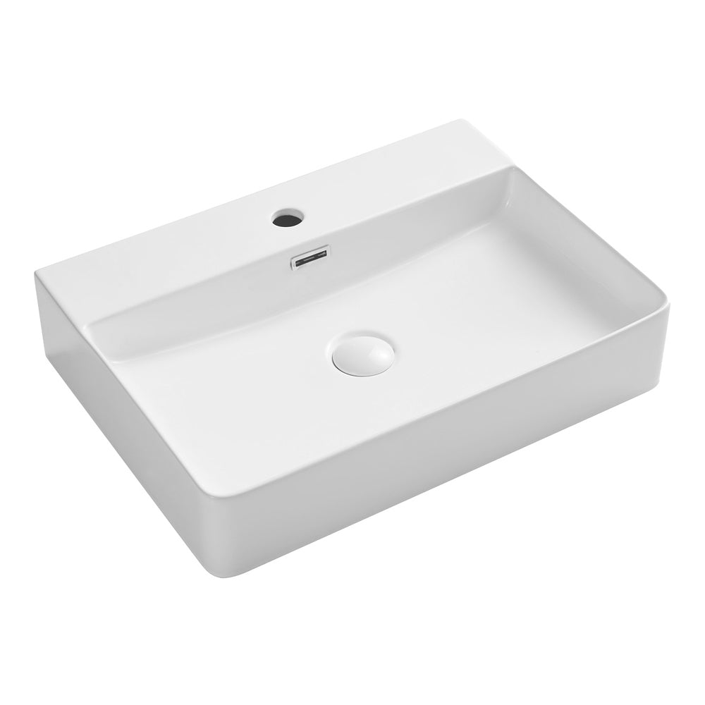 Fienza Petra 600 Above Counter Basin, 1 Tap Hole