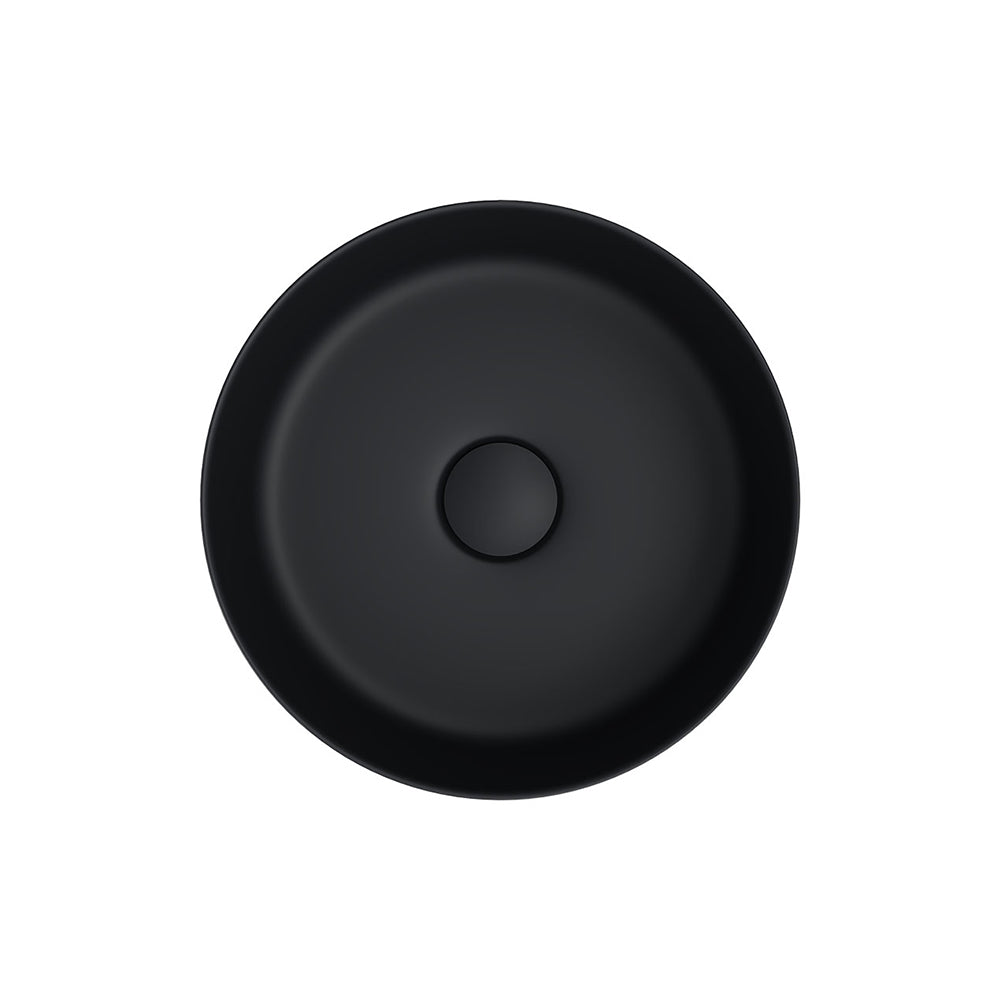 Reba Mini Above Counter Basin, Matte Black