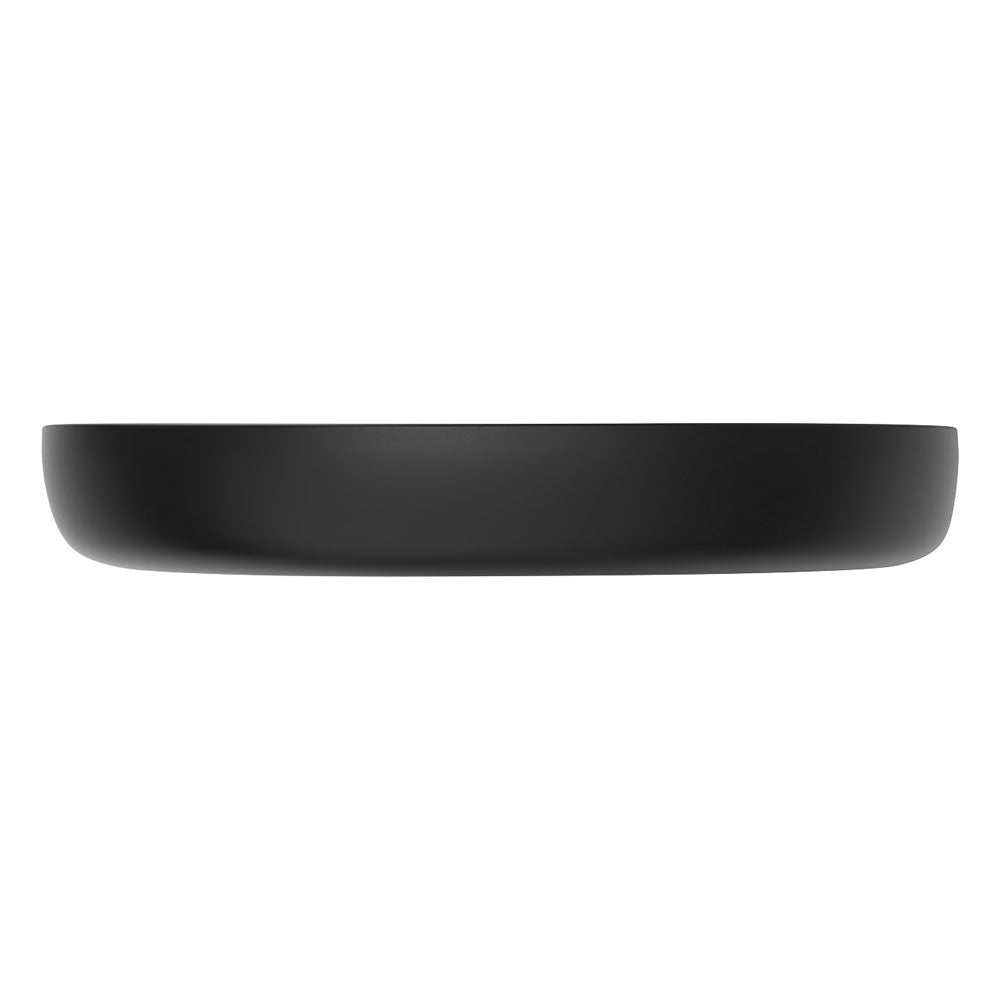 Pebble Large Above Counter Basin, Matte Black