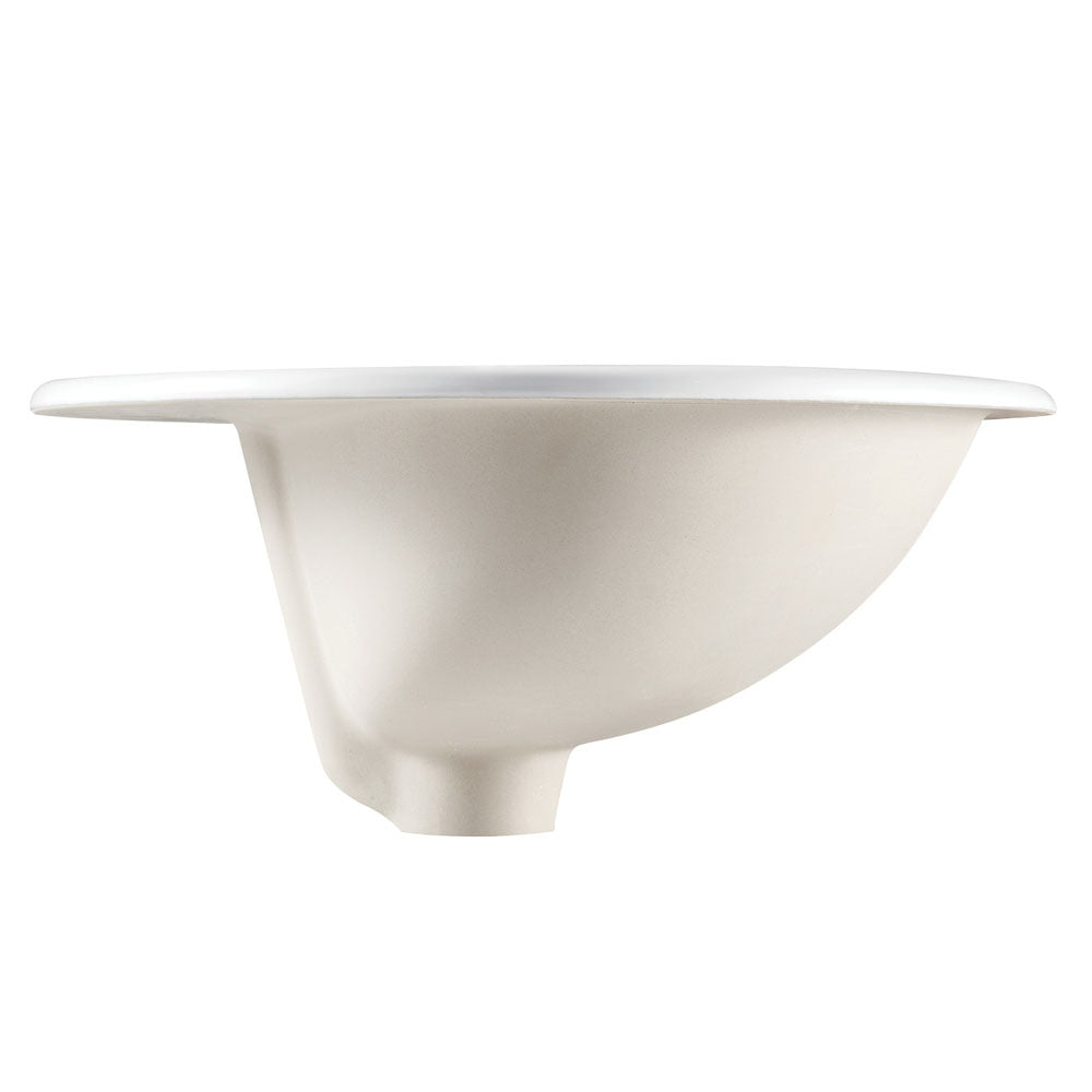 Lacy Fully-Inset Basin, 1 Tap Hole