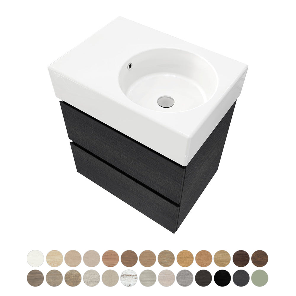 Reba Ensuite 600 Wall Hung Vanity