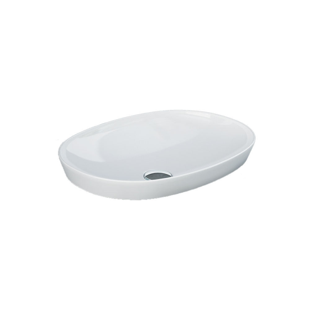 RAK Variant Round Small Oval Semi-Inset Basin