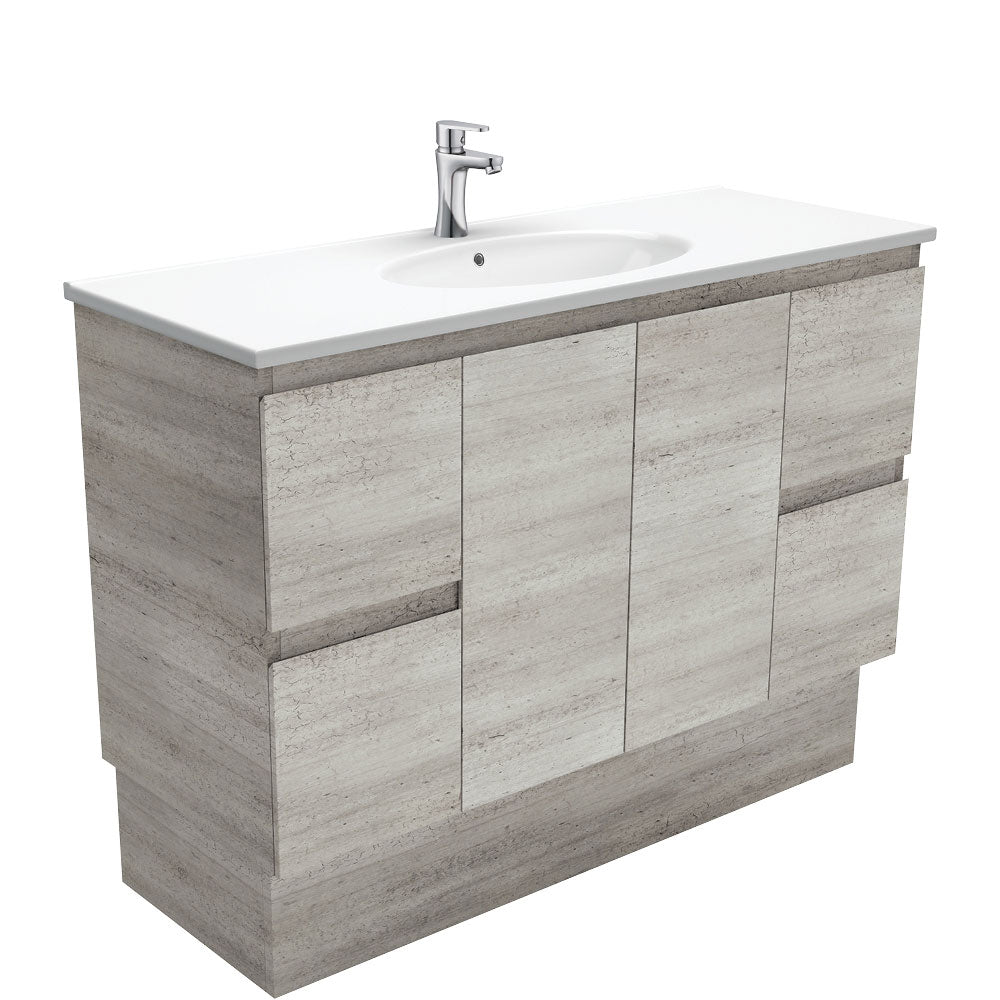 Rotondo Edge Industrial 1200 Vanity On Kickboard