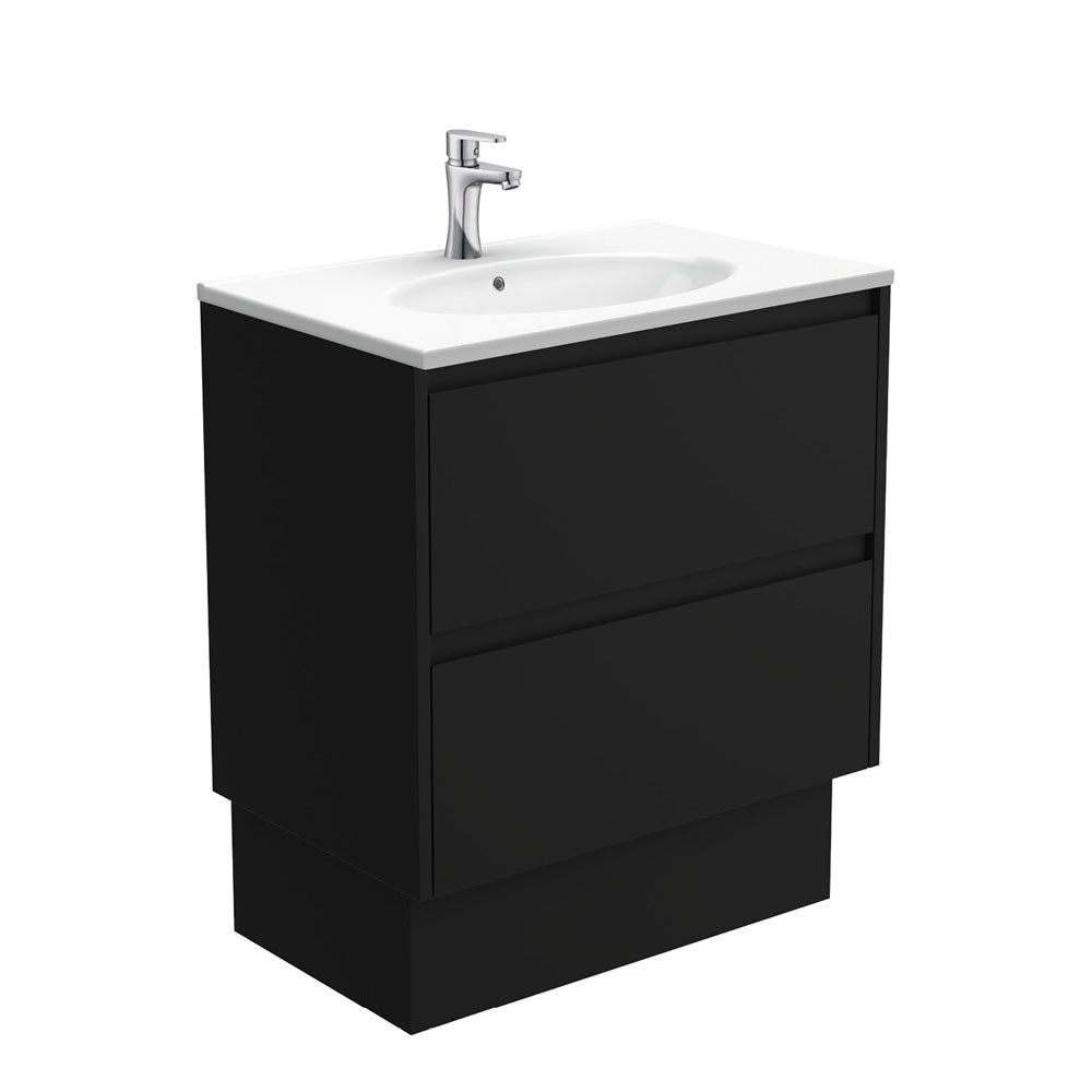 Rotondo Amato 750 Satin Black Vanity On Kick