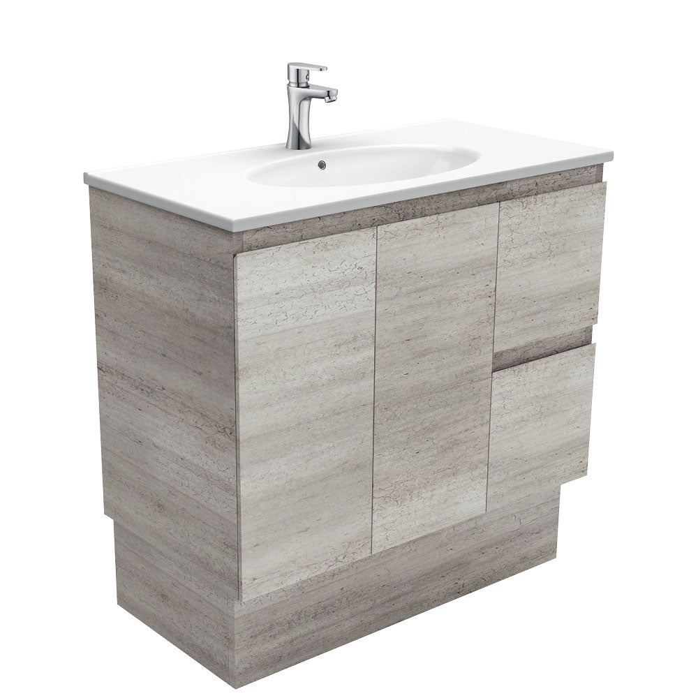 Rotondo Edge Industrial 900 Vanity On Kickboard