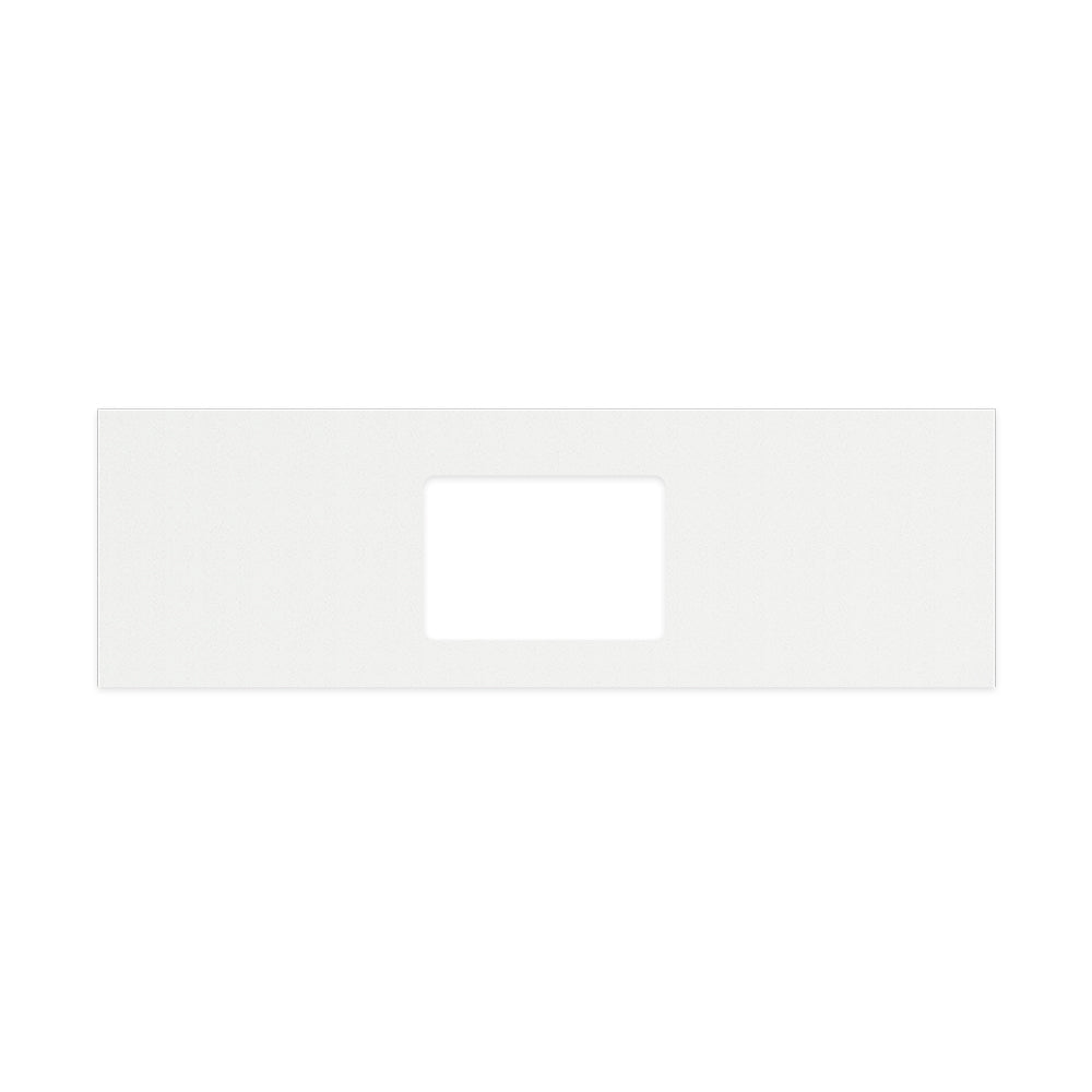 Fienza - Silica Free Stone Top, Rectangular Full Depth - Single Undermount