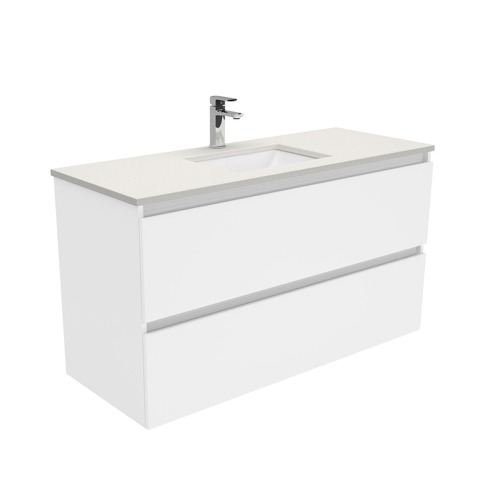 Sarah Roman Sand Undermount 1200 Quest Wall-Hung Vanity