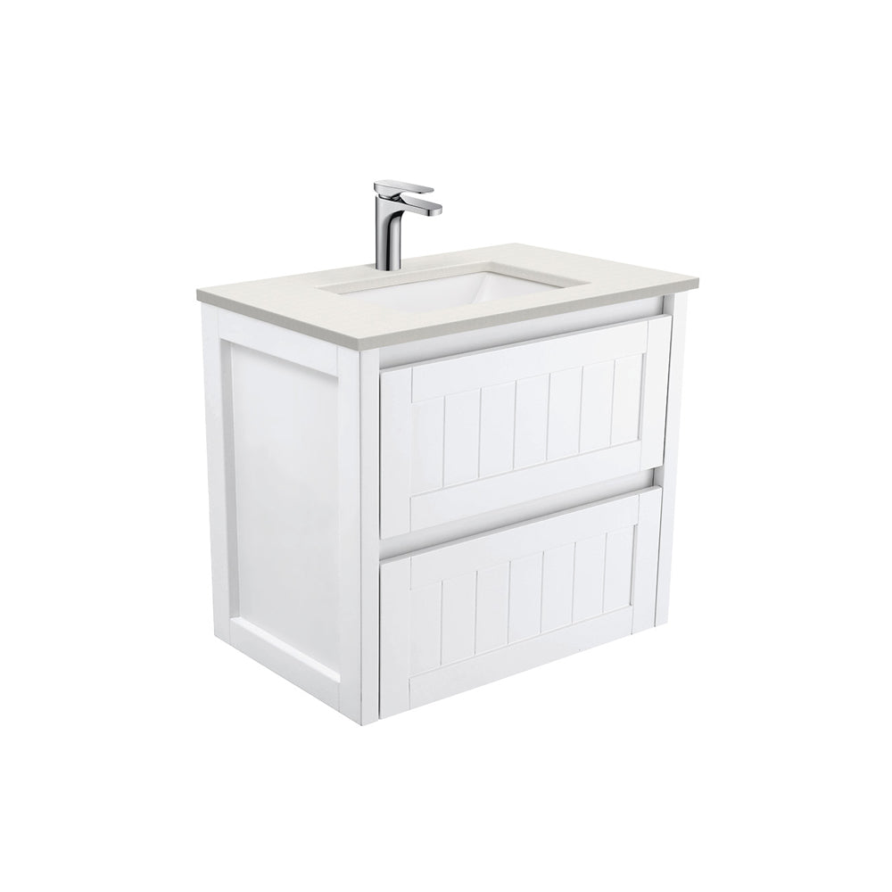 Sarah Roman Sand Undermount 750 Hampton Wall-Hung Vanity