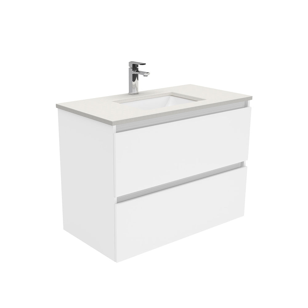 Sarah Roman Sand Undermount 900 Quest Wall-Hung Vanity