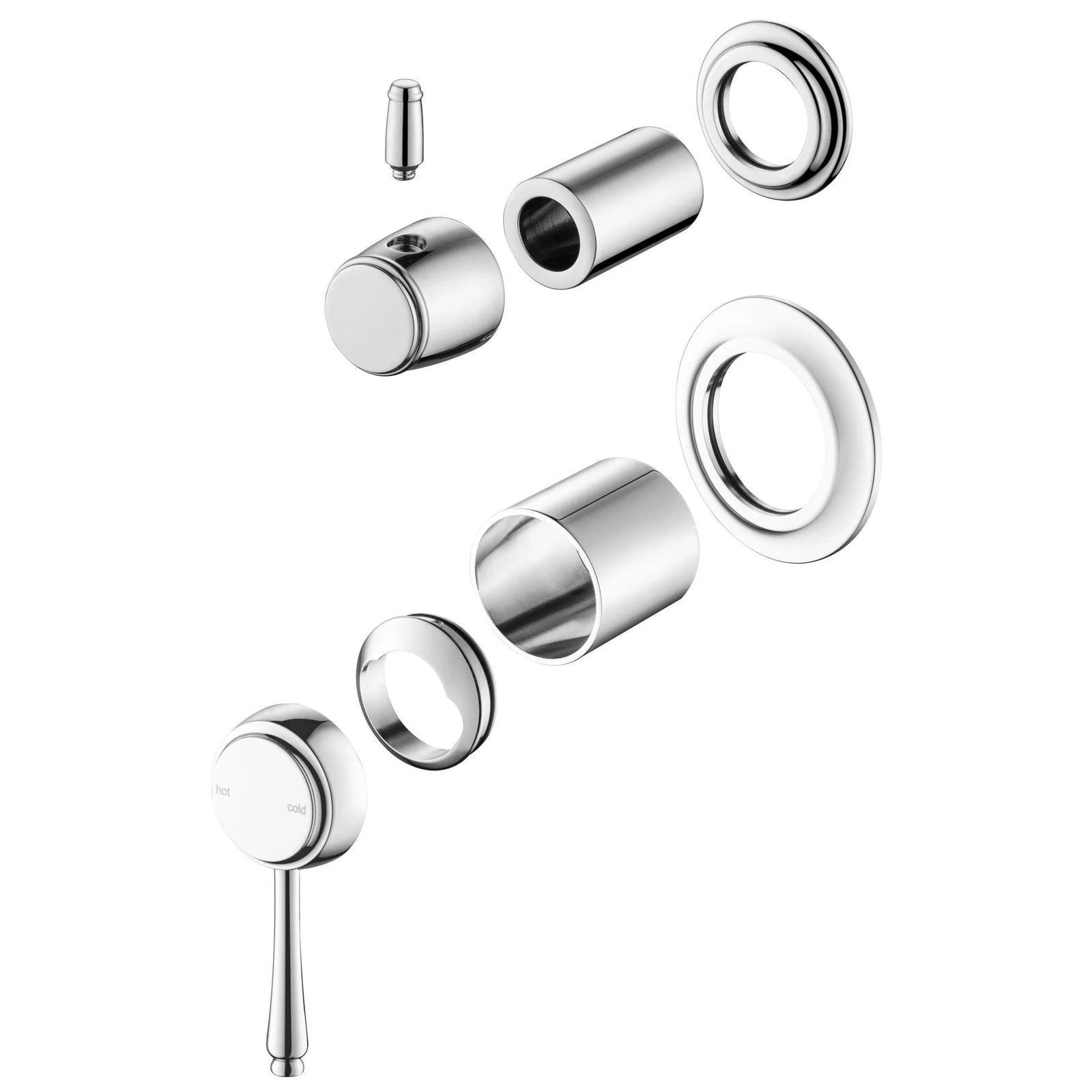 Mica Heritage Shower Mixer Diverter - TRIM KIT ONLY