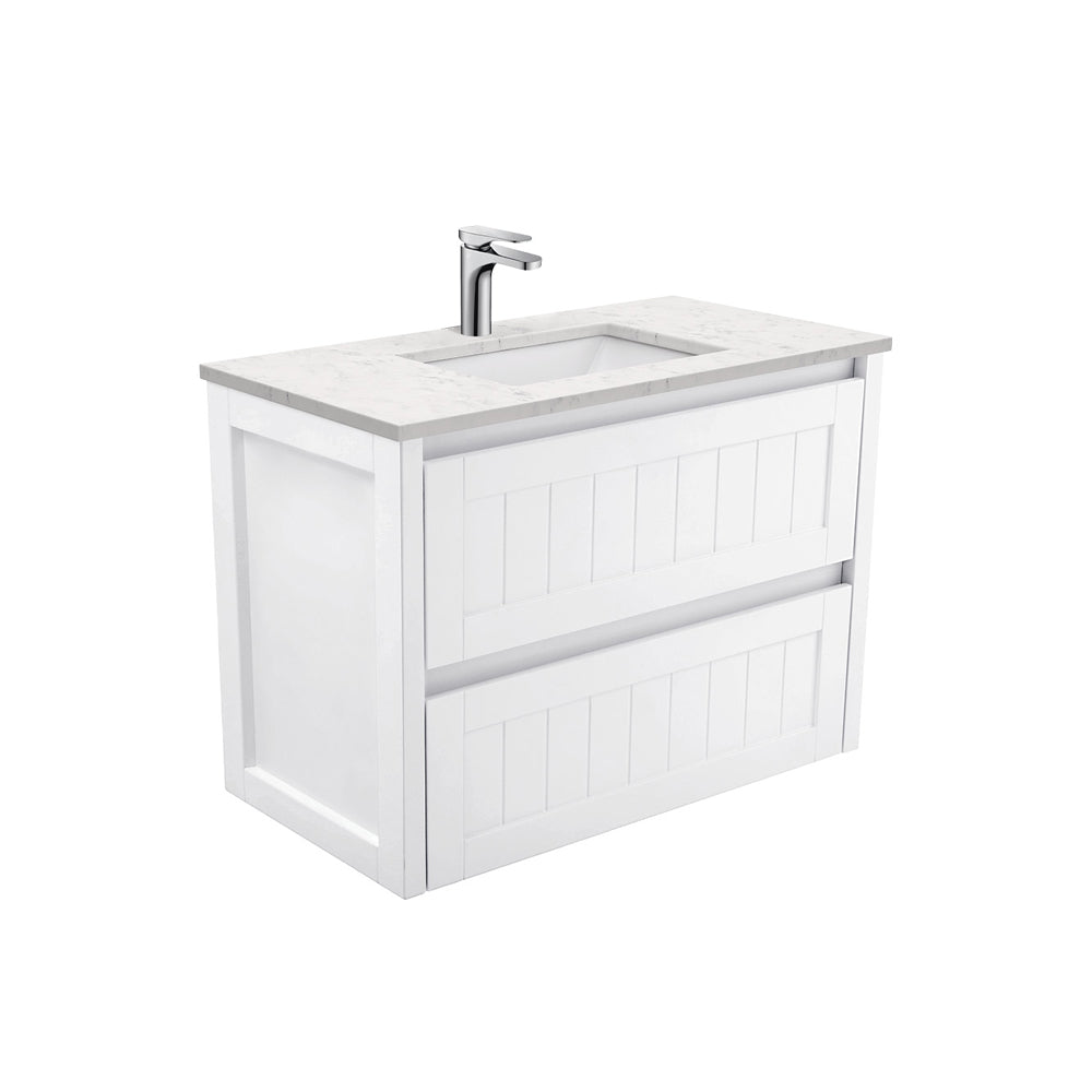 Sarah Bianco Marble Undermount 900 Hampton Wall-Hung Vanity