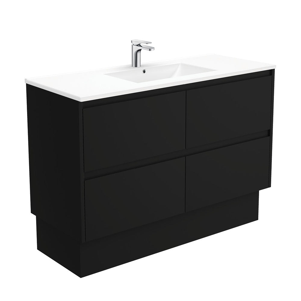 Dolce Amato 1200 Satin Black Vanity On Kick