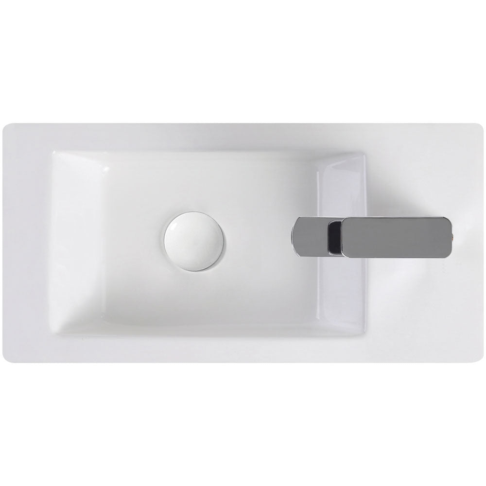 Linea Right-Hand Wall Basin
