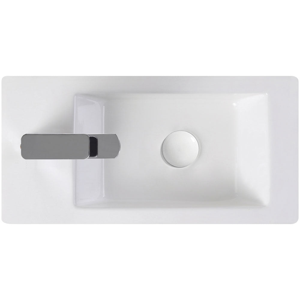 Linea Left-Hand Wall Basin