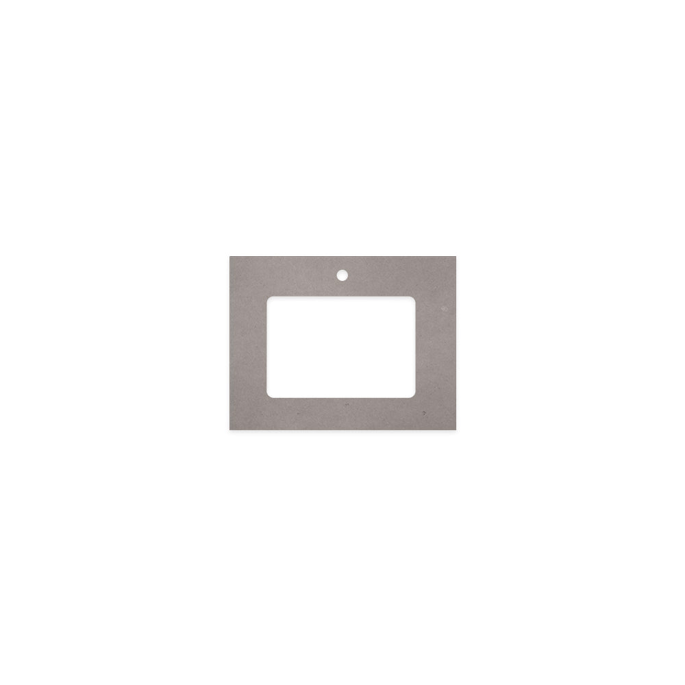 Fienza - Silica Free Stone Top, Rectangular Full Depth - Single Undermount