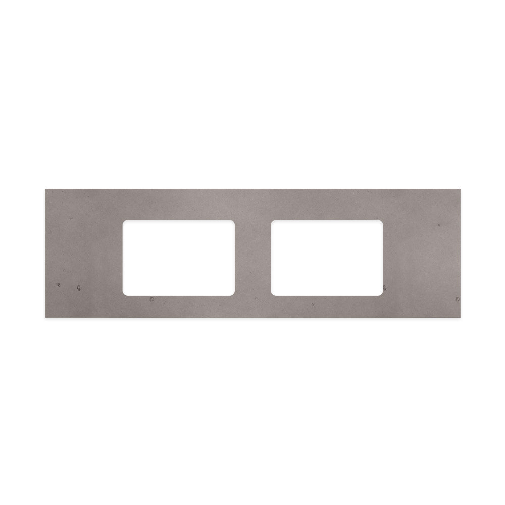 Fienza - Silica Free Stone Top, Rectangular Full Depth - Double Undermount