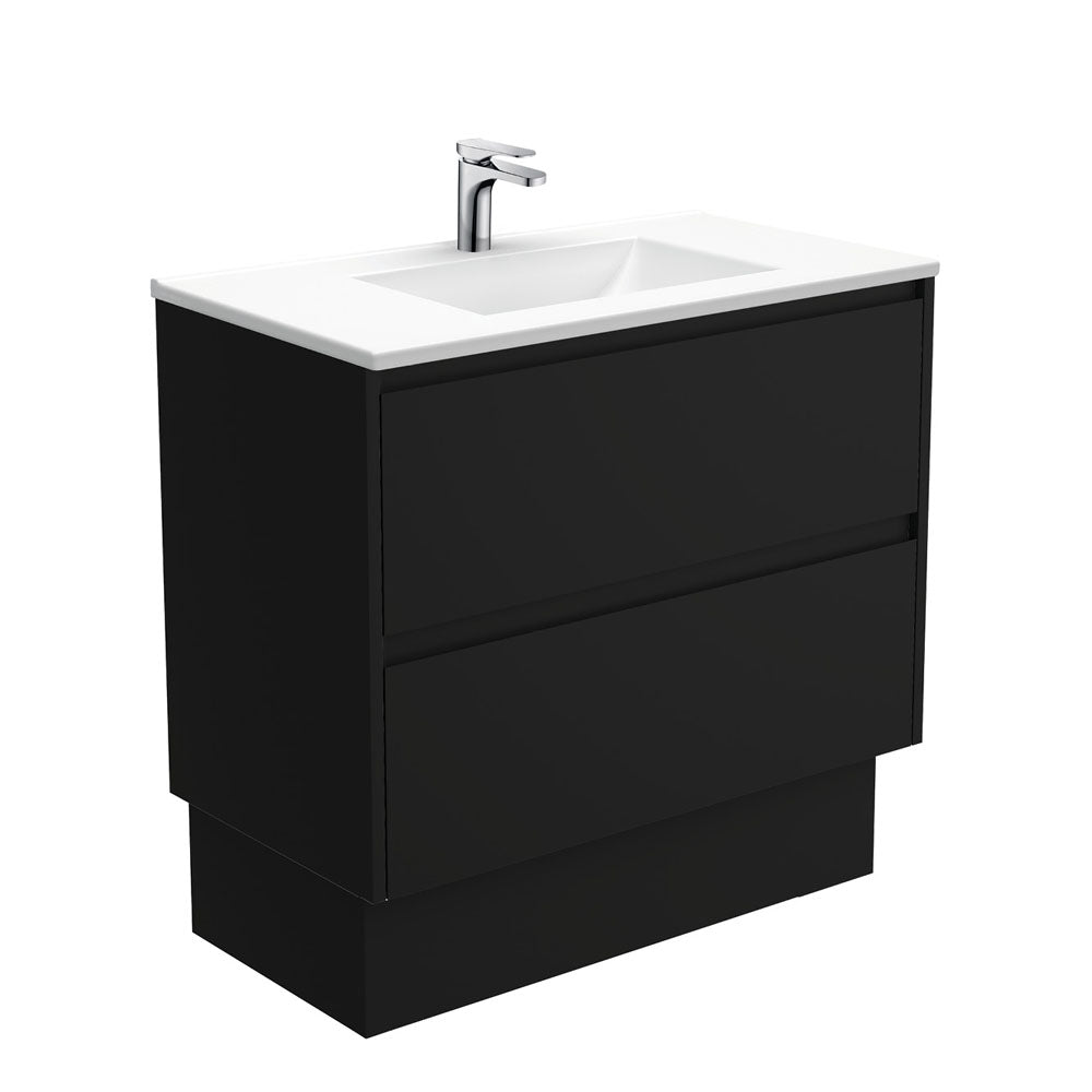 Vanessa Amato 900 Satin Black Vanity On Kick