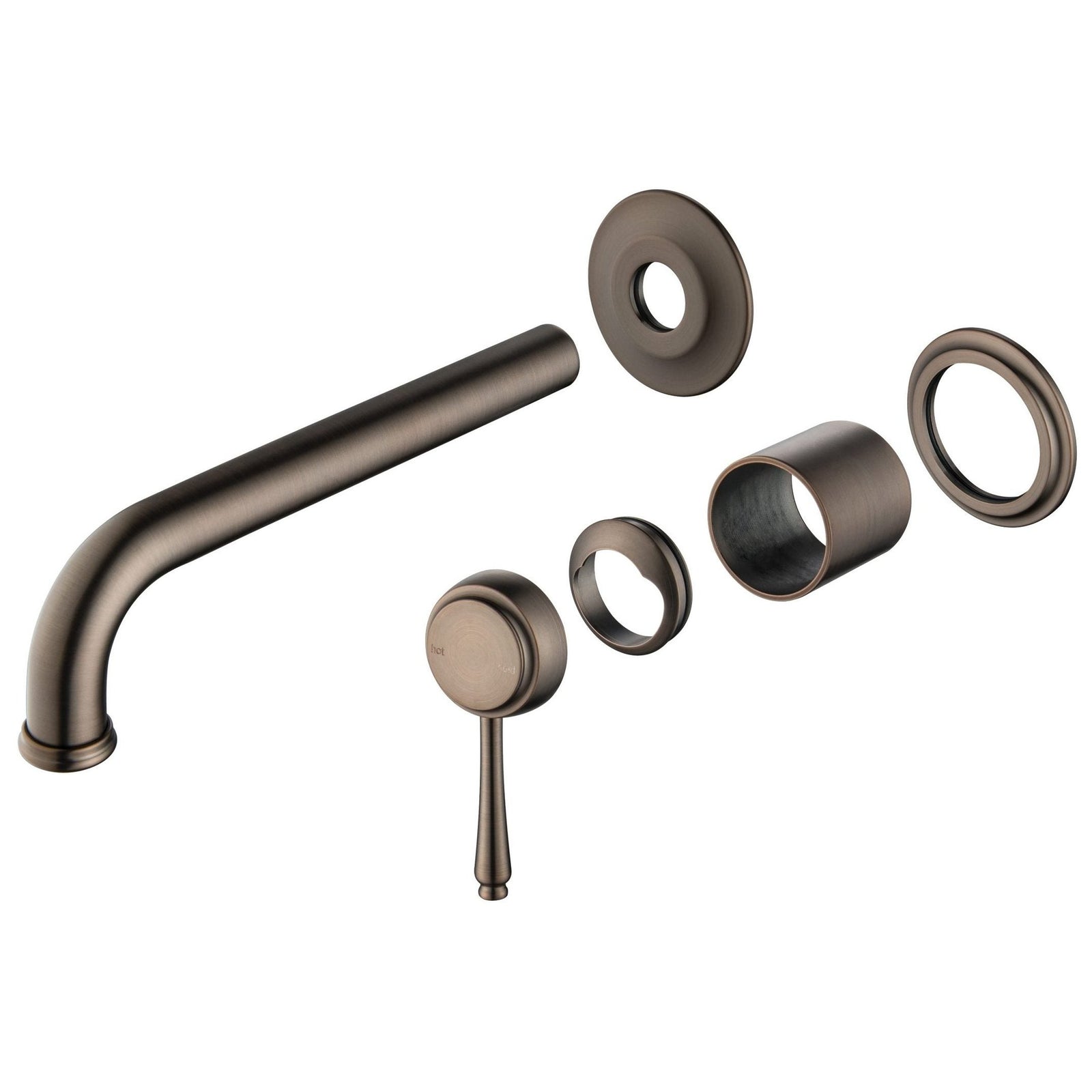Mica Heritage Wall-Spout Combo - TRIM KIT ONLY