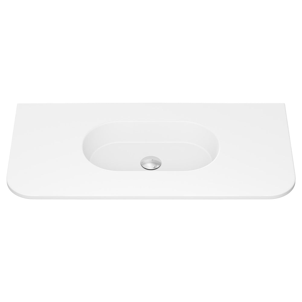 Lola Curved Ceramic Basin Top - Additional View