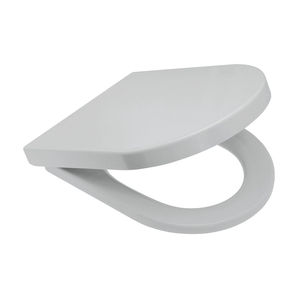 Universal Toilet Seat, Gloss Grey