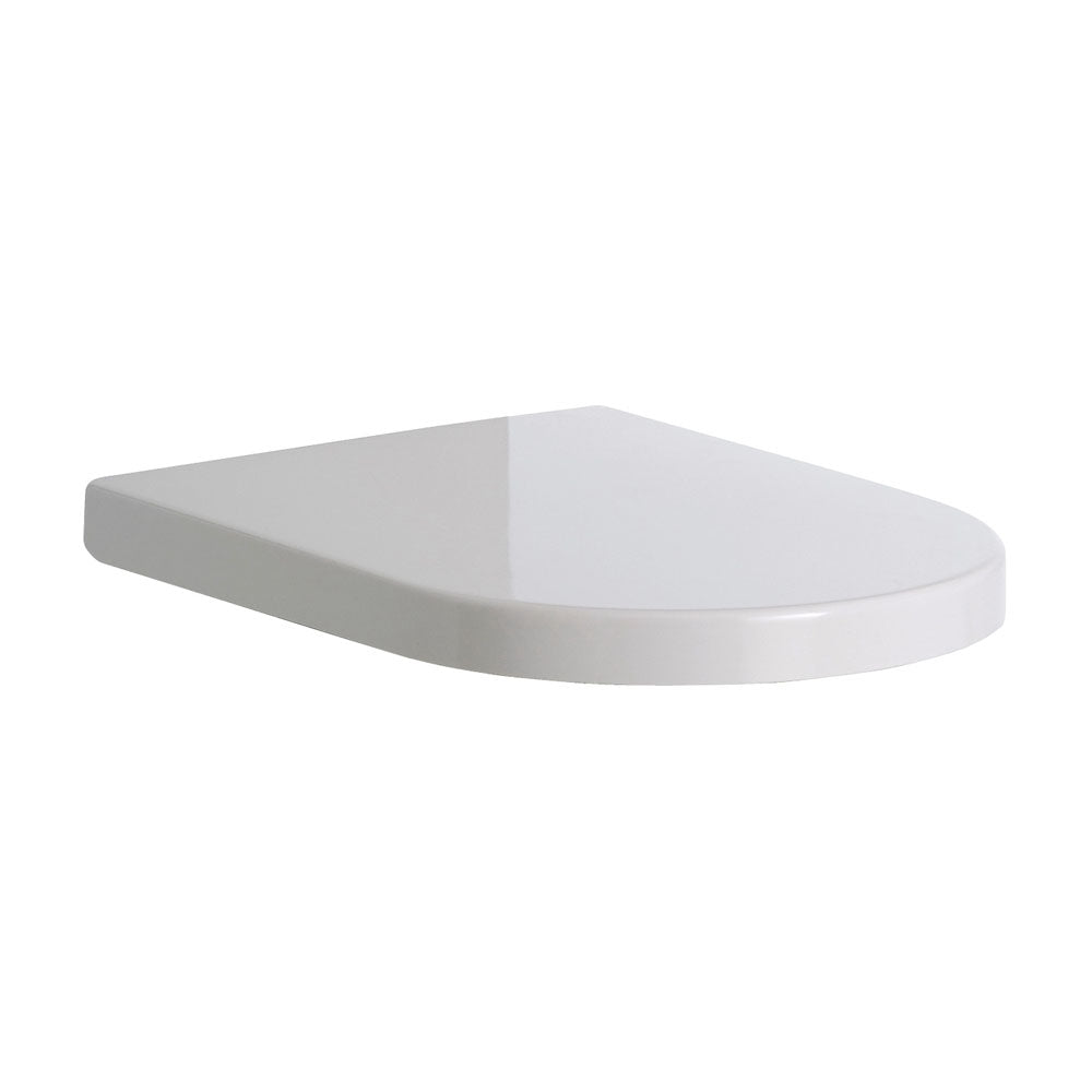RAK Resort Toilet Seat, Gloss White