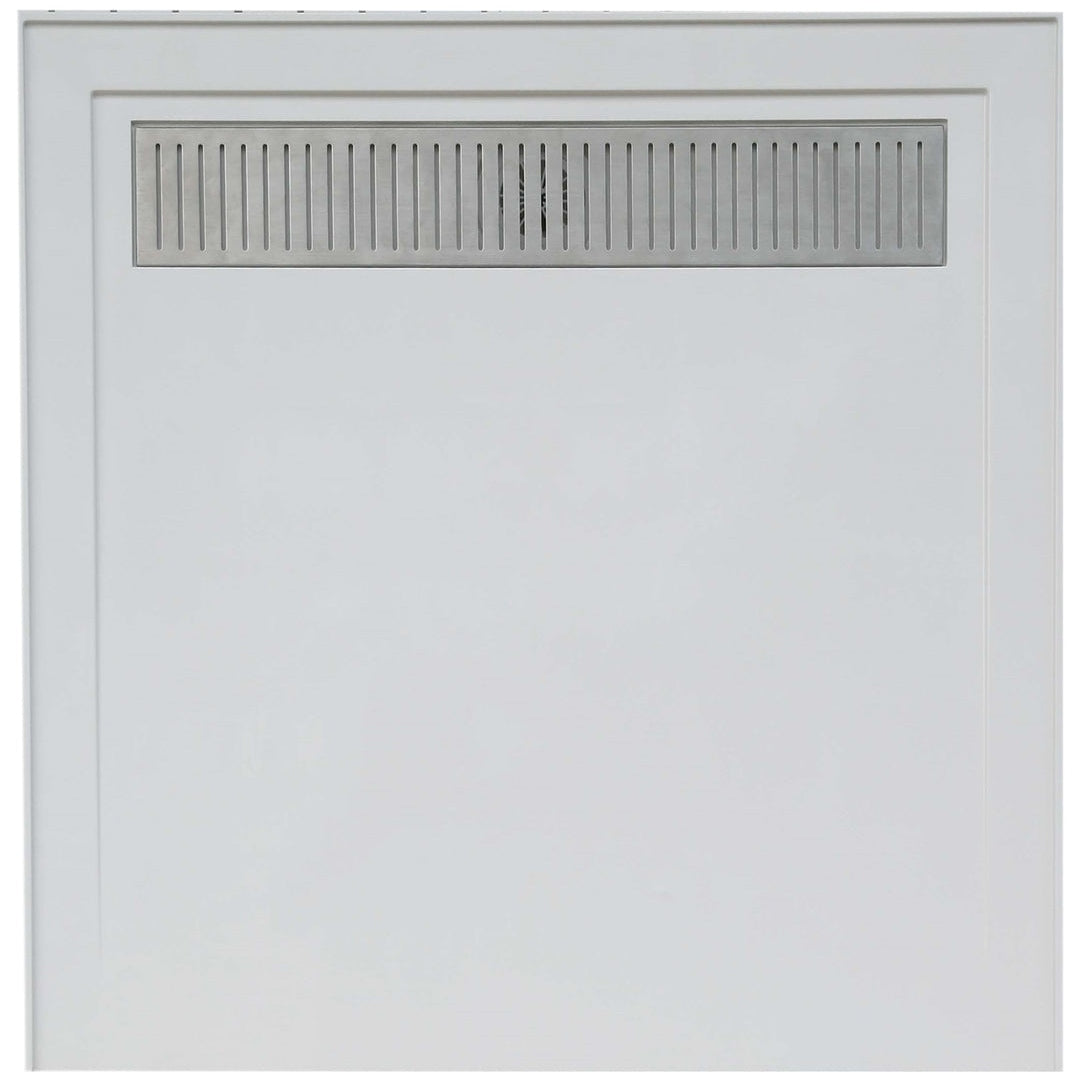 Shower Base with Channel SB-MC9090CH & SB-MC1290CH - Blue Bathware 