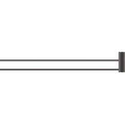 Mica Fluted Double Towel Rail