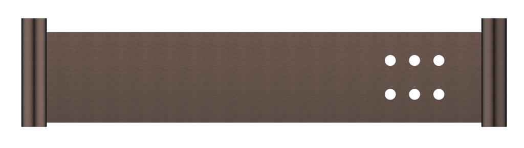 Mica Stainless Shelf - 400mm