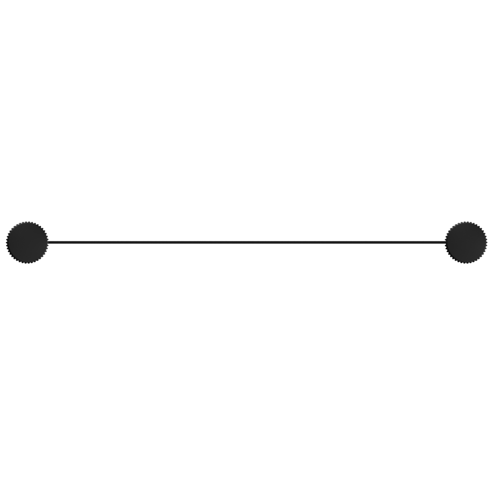 Mica Fluted Stainless Shelf - 400mm