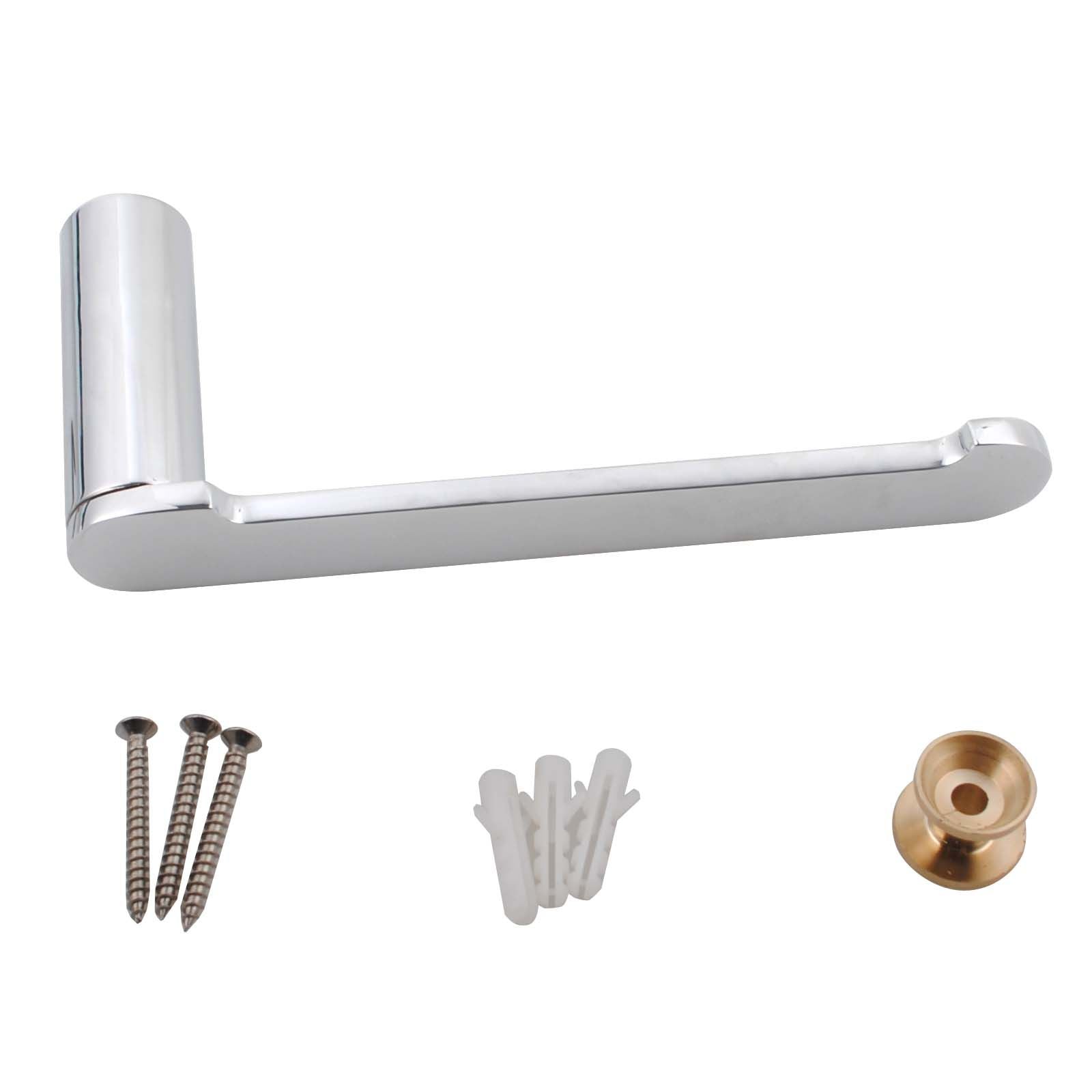 RUSHY Chrome Toilet Paper Holder