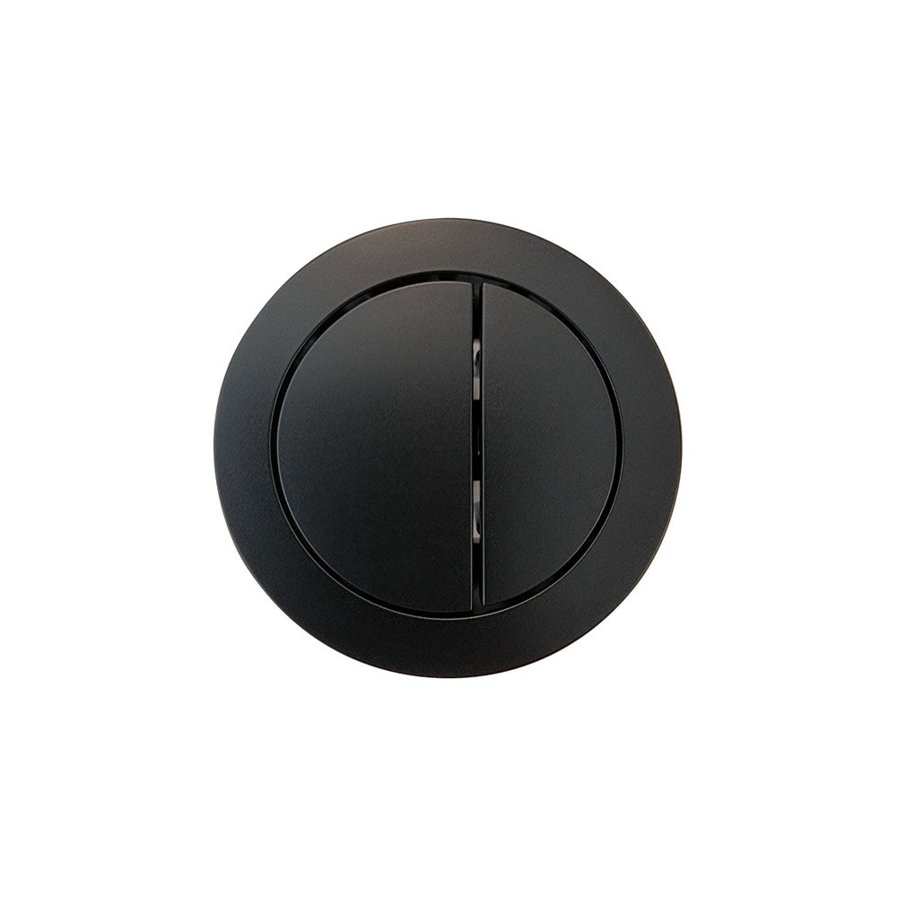 Matte Black Flush Buttons for Stella Close-Coupled Suite