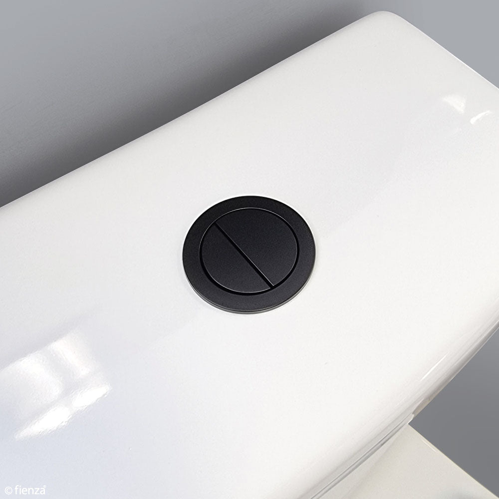 Matte Black Flush Buttons for Stella Close-Coupled Suite