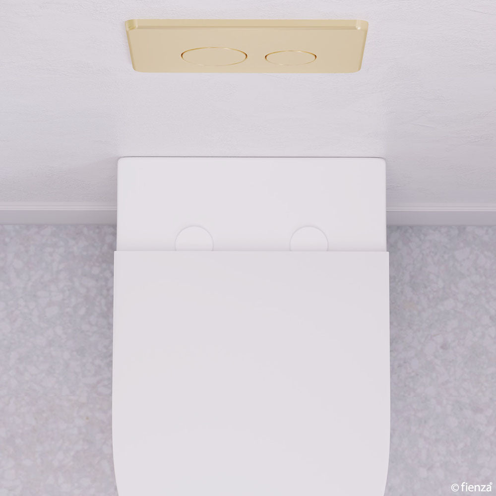 Matte White Seat Hinge Covers for Standard Seats