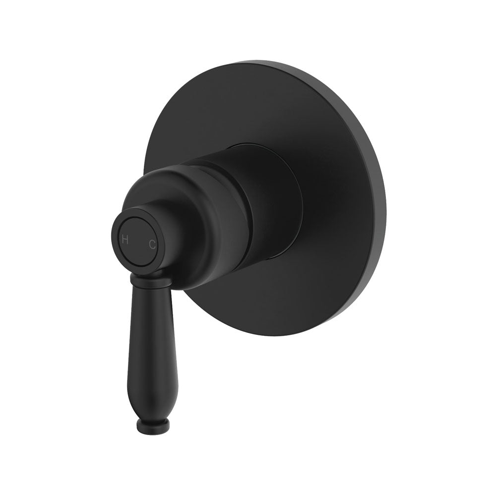 Eleanor Wall Mixer - Matte Black / Matte Black