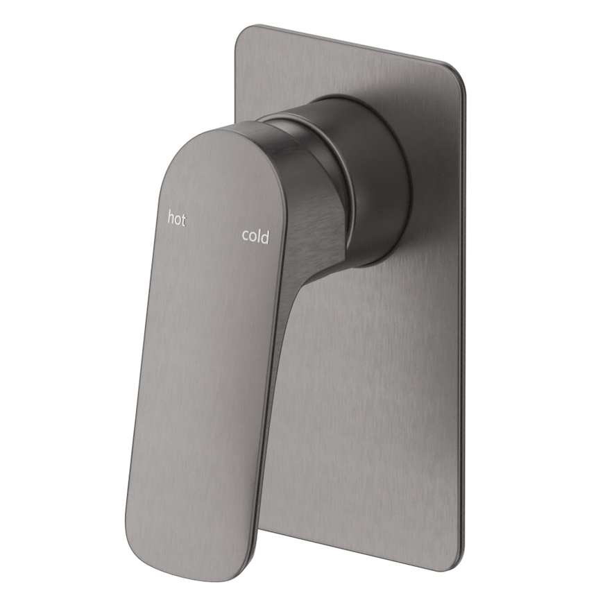 Kaza Shower Mixer - Square Plate - TRIM KIT ONLY